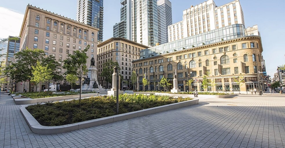 620-636 Rue Cathcart, Montréal, QC for lease - Building Photo - Image 1 of 9