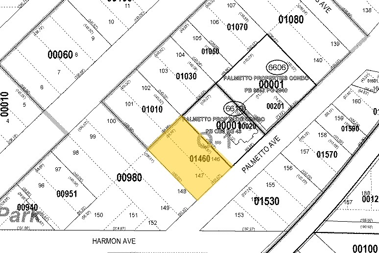 1353 Palmetto Ave, Winter Park, FL for lease - Plat Map - Image 2 of 5