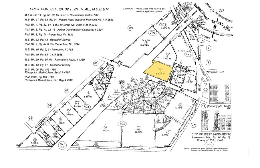 750 Riverpoint Dr, West Sacramento, CA for lease - Plat Map - Image 2 of 8