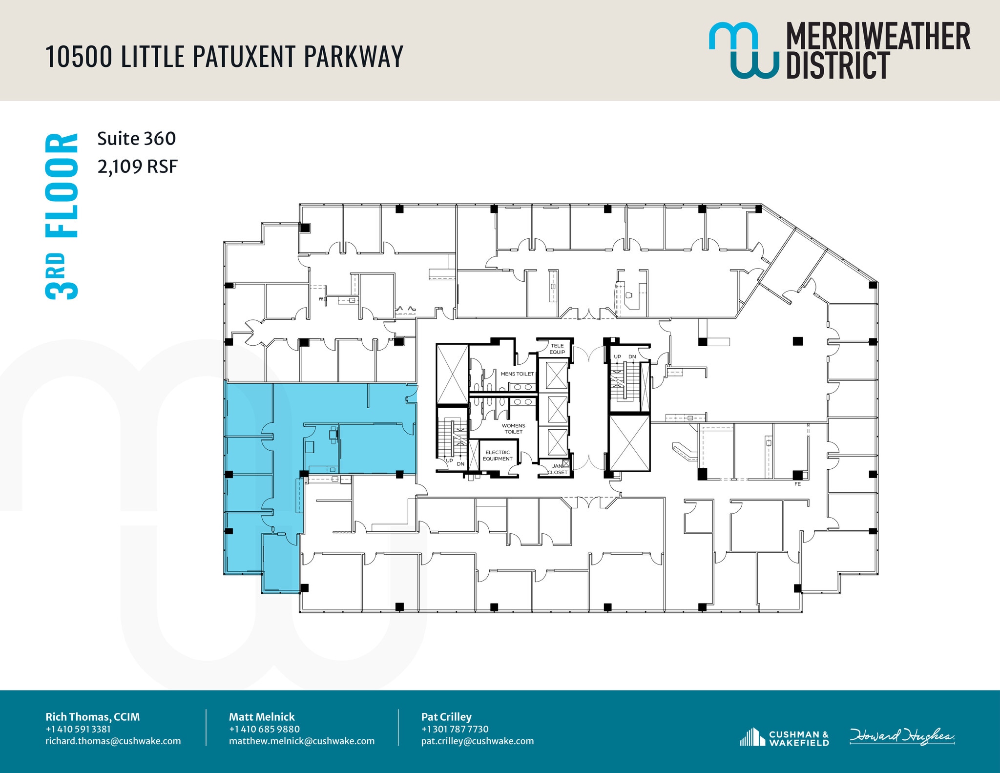 10480 Little Patuxent Pky, Columbia, MD for lease Floor Plan- Image 1 of 1