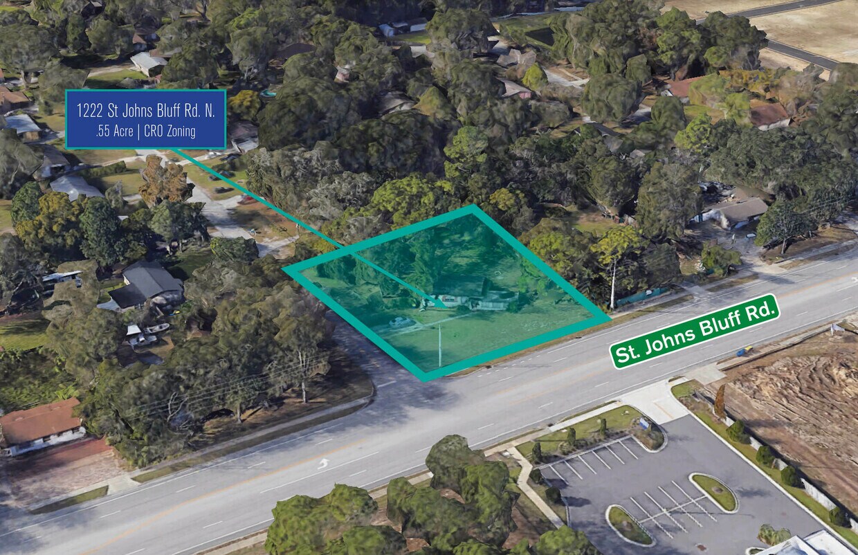 1222 Saint Johns Bluff Rd N, Jacksonville, FL for sale Aerial- Image 1 of 1