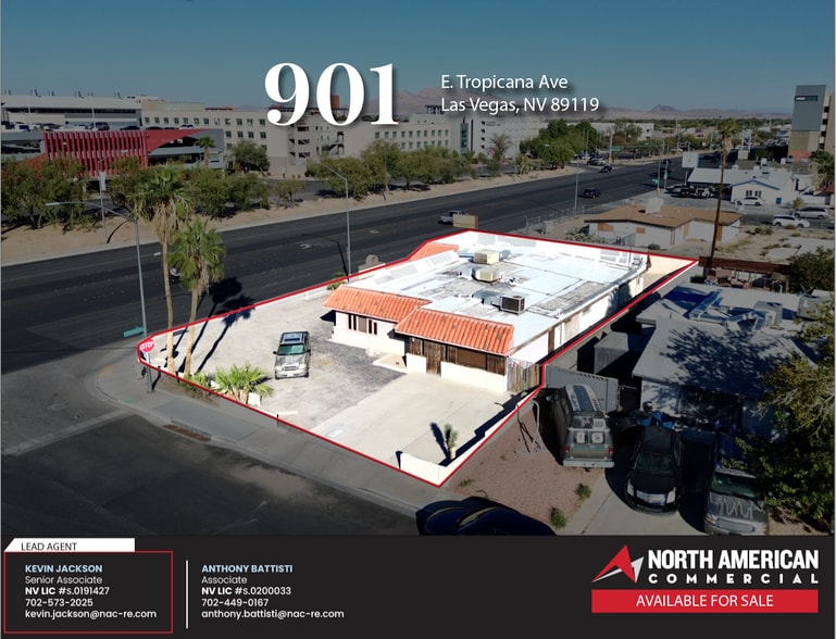 901 E Tropicana Ave, Las Vegas, NV for sale - Building Photo - Image 1 of 16