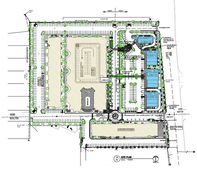 4670 S 900 E, Salt Lake City, UT for lease - Site Plan - Image 3 of 3