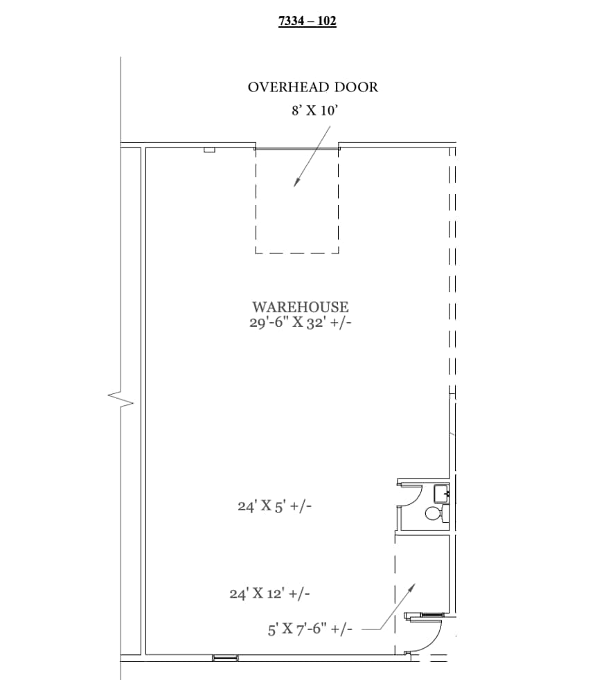7330 Rampart St, Houston, TX for lease Floor Plan- Image 1 of 1