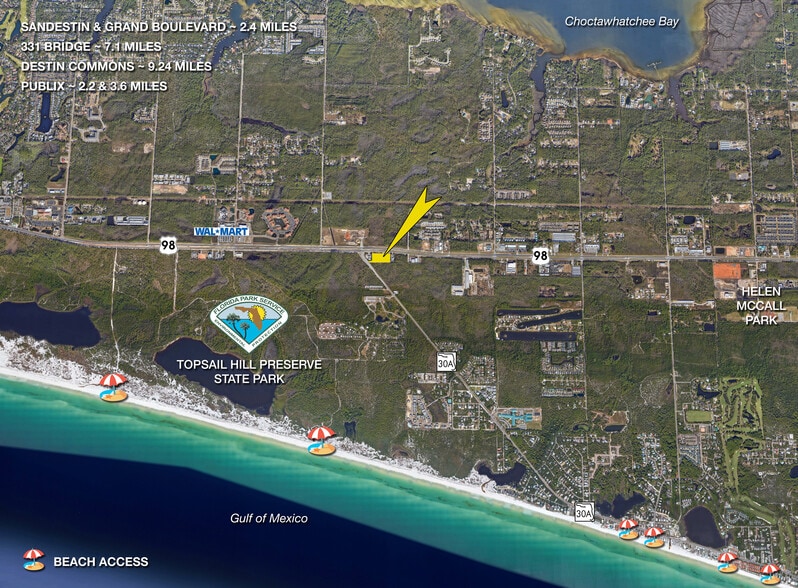 ±3.73 Acres U.S. 98, Santa Rosa Beach, FL for sale - Primary Photo - Image 3 of 6
