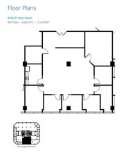 8410 W Bryn Mawr Ave, Chicago, IL for lease Floor Plan- Image 1 of 2