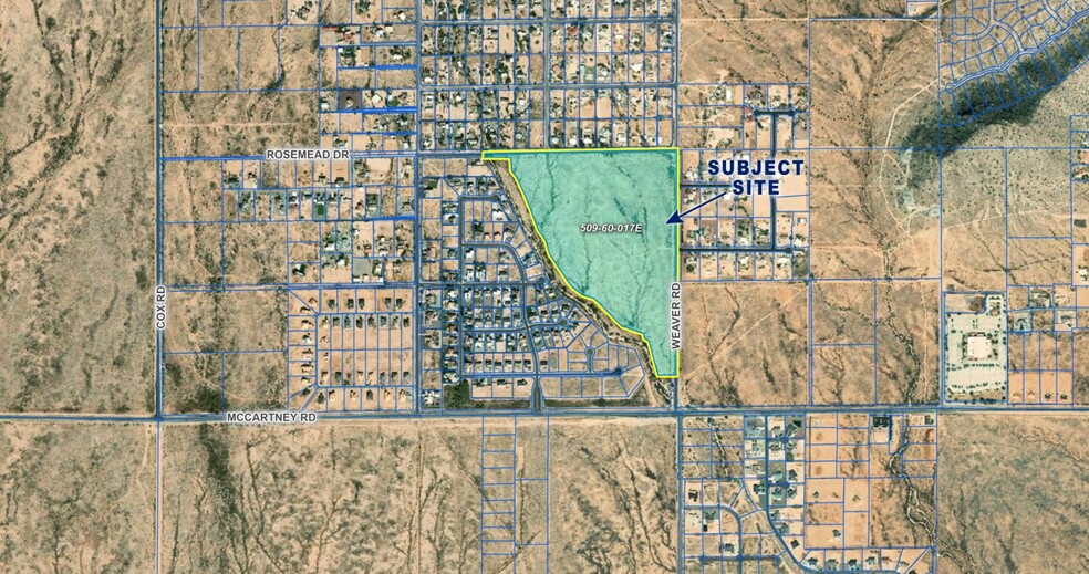 NW McCartney Rd & Weaver Rd, Casa Grande, AZ for sale - Aerial - Image 2 of 4