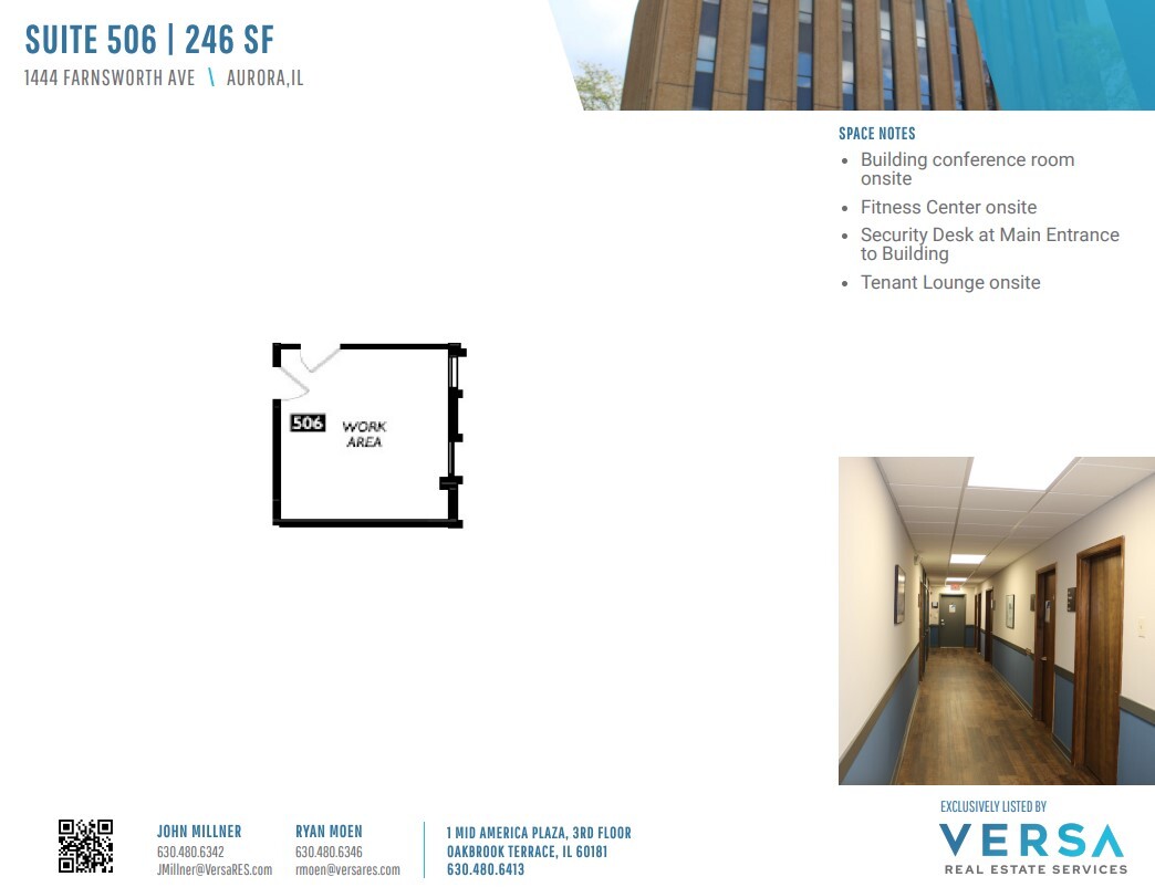 1444 N Farnsworth Ave, Aurora, IL for lease Floor Plan- Image 1 of 1