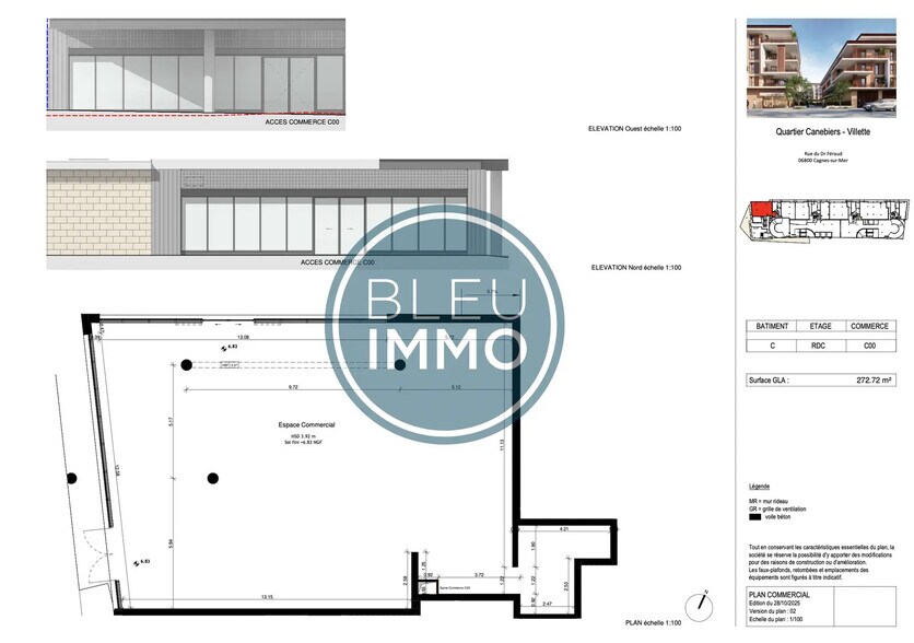 Retail in Cagnes-sur-Mer for lease - Building Photo - Image 1 of 3