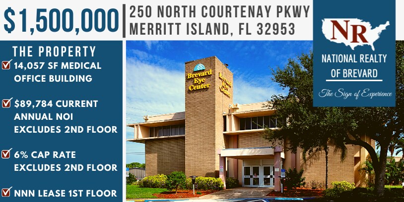 250 N Courtenay Pky Merritt Island Fl 32953 Office For Sale Loopnet Com