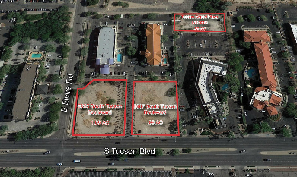 6967 S Tucson Blvd, Tucson, AZ for sale - Aerial - Image 1 of 1