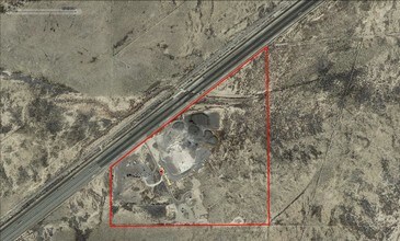 I-20 Service Rd, Toyah, TX - aerial  map view