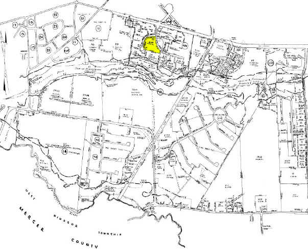 104 Morgan Ln, Plainsboro, NJ for sale - Plat Map - Image 3 of 6