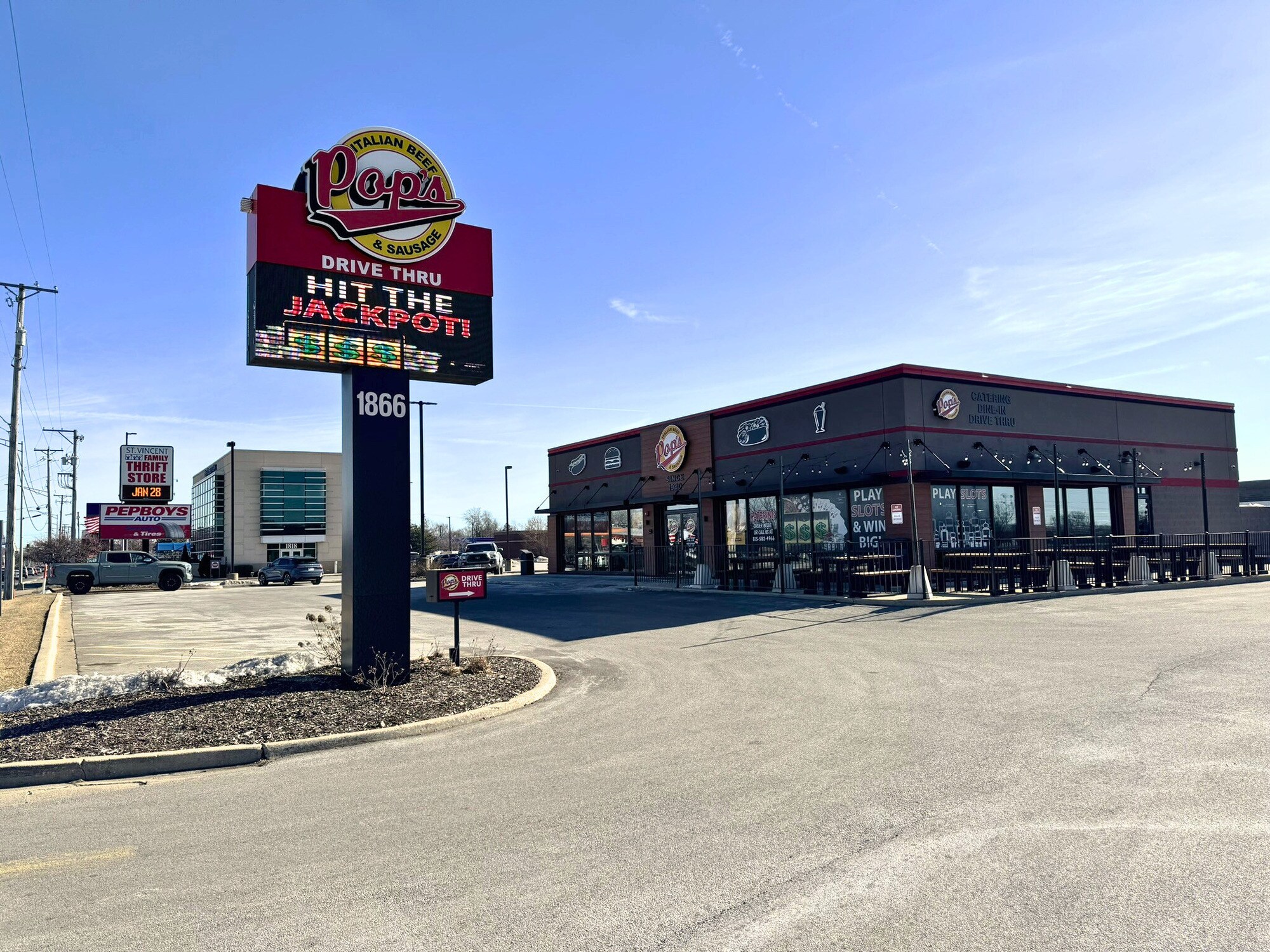 1866 W Jefferson Ave, Joliet, IL for lease Building Photo- Image 1 of 8