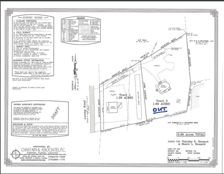 1638 Loving Rd, Morganton, GA for sale - Building Photo - Image 1 of 1