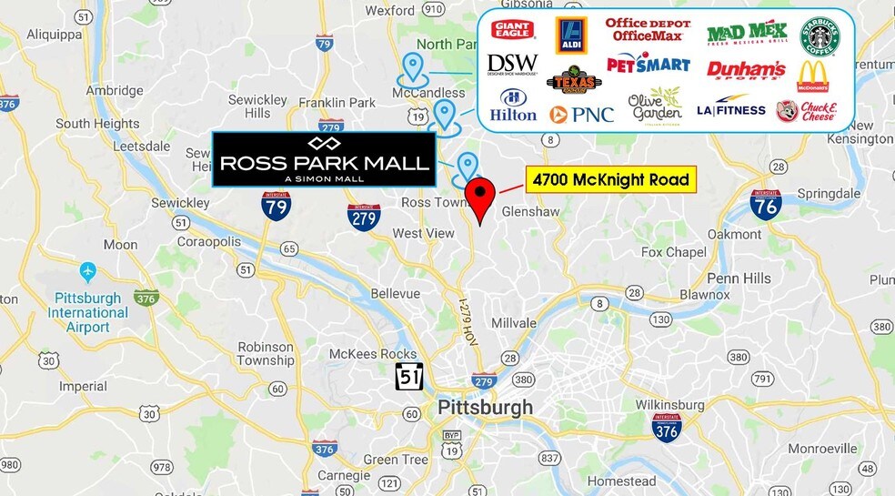 4700 McKnight Rd, Pittsburgh, PA 15237