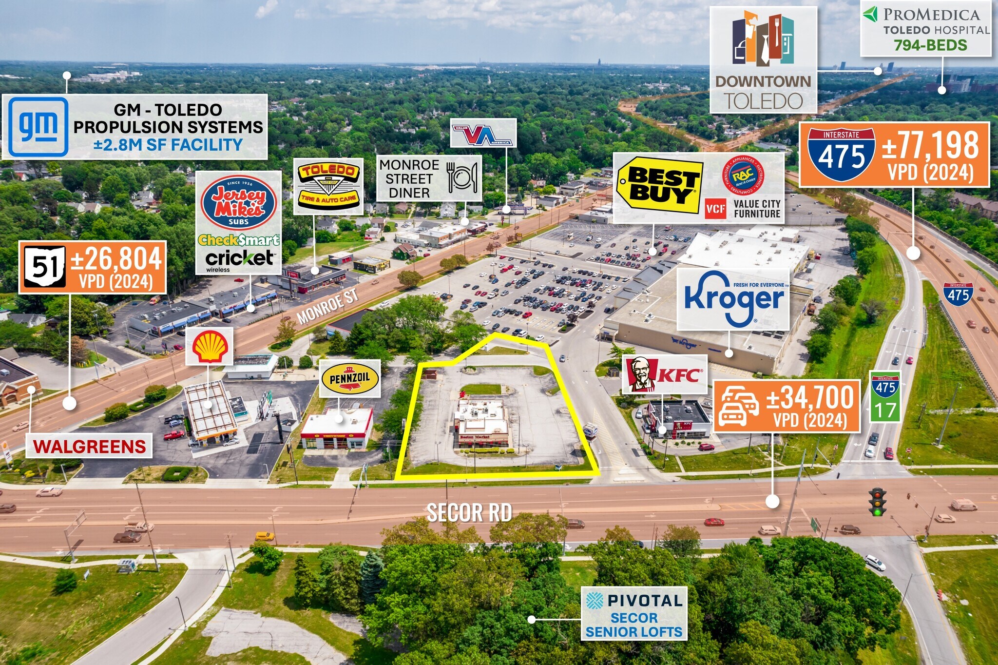 3808 Secor Rd, Toledo, OH for sale Building Photo- Image 1 of 1