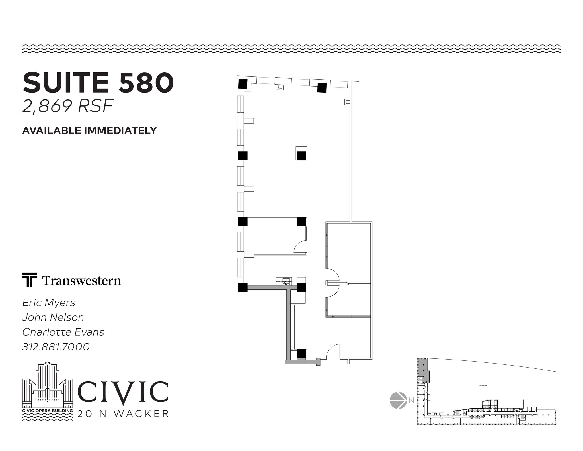 20 N Wacker Dr, Chicago, IL for lease Floor Plan- Image 1 of 1