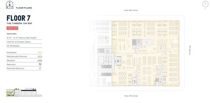 271 11th Ave, New York, NY for lease Floor Plan- Image 2 of 2