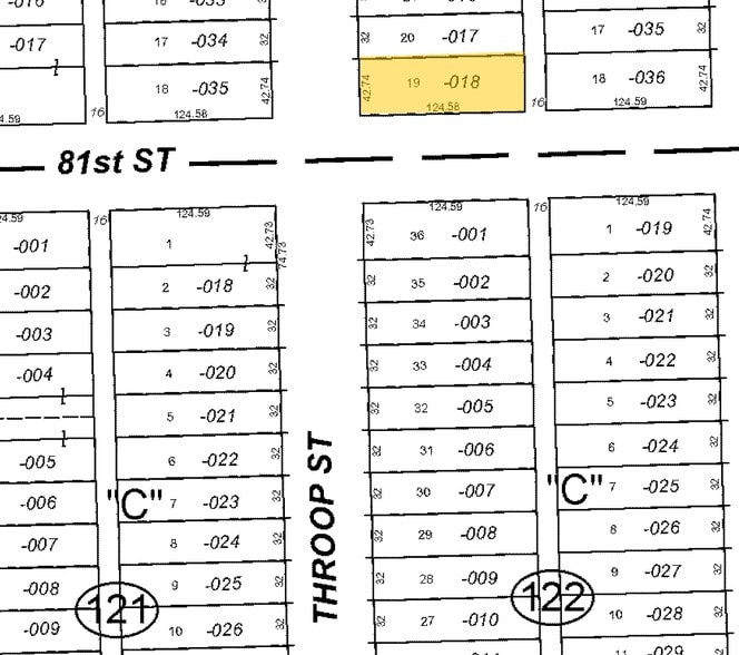 8057 S Throop St, Chicago, IL for sale - Plat Map - Image 2 of 14