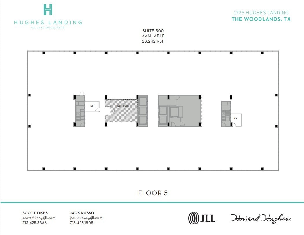 1725 Hughes Landing Blvd, The Woodlands, TX for lease Floor Plan- Image 1 of 1