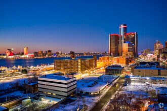 1400 Woodbridge St, Detroit, MI - AERIAL  map view - Image1