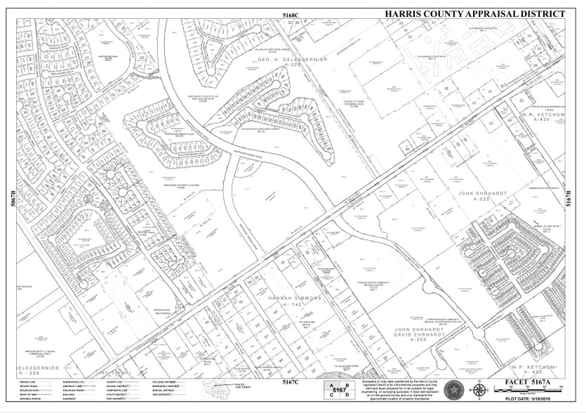 2580 FM 1960 St, Houston, TX for lease - Plat Map - Image 2 of 4