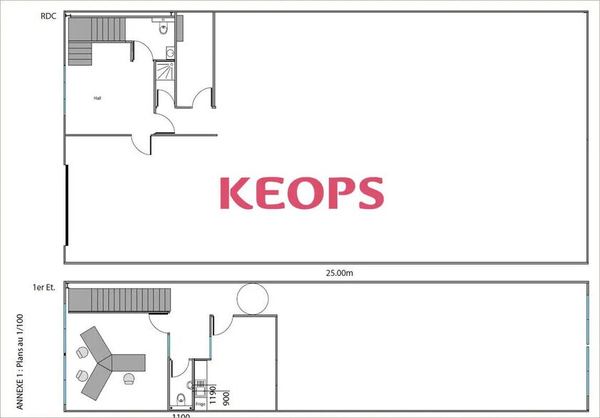Flex in Toulouse for lease - Floor Plan - Image 2 of 7