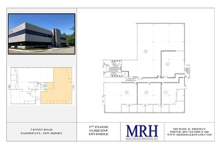 7 Entin Rd, Parsippany, NJ for lease Floor Plan- Image 1 of 2