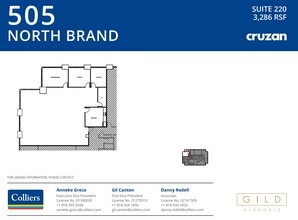 505 N Brand Blvd, Glendale, CA for lease Floor Plan- Image 1 of 1