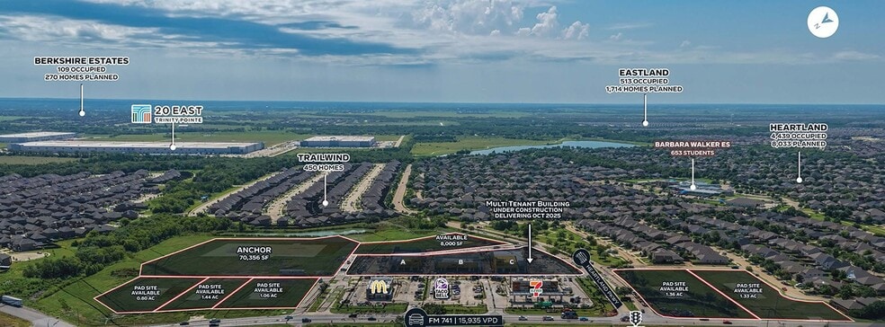 NEC-SEC FM 741 & Heartland Pky, Forney, TX for lease - Building Photo - Image 2 of 2