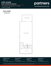 4041-4071 Hollister Rd, Houston, TX for lease Site Plan- Image 1 of 1