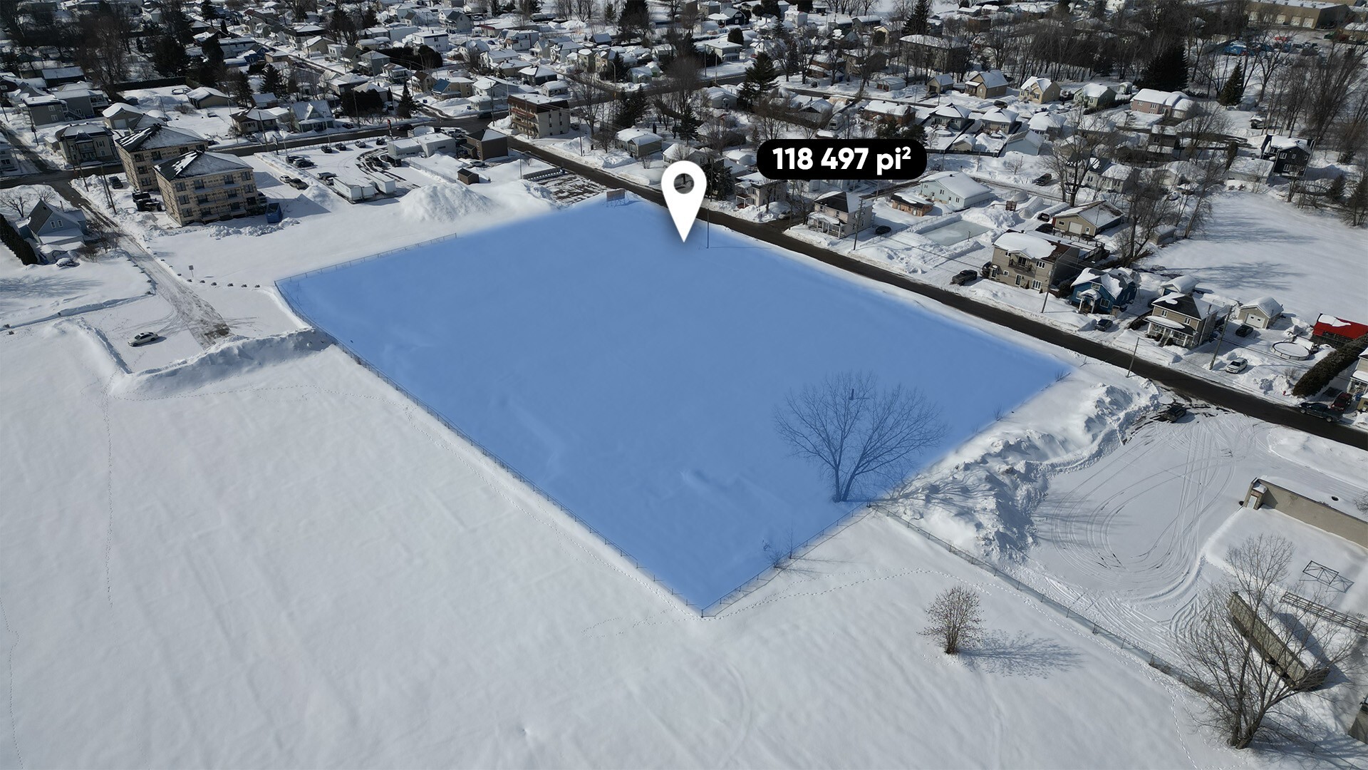 Rue De Montcalm, Berthierville, QC for sale Aerial- Image 1 of 1