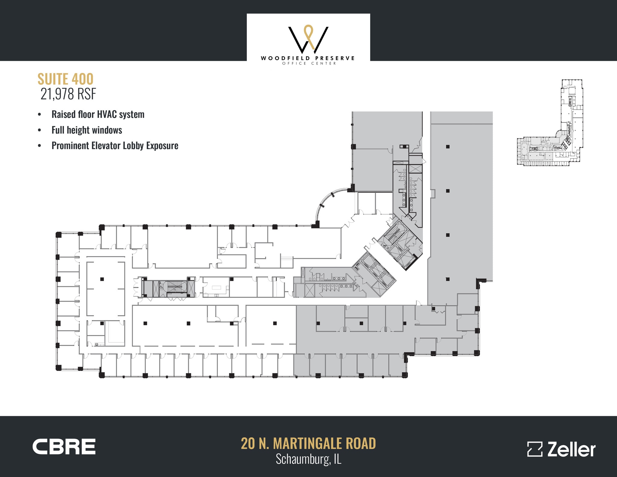 20 N Martingale Rd, Schaumburg, IL for lease Floor Plan- Image 1 of 1