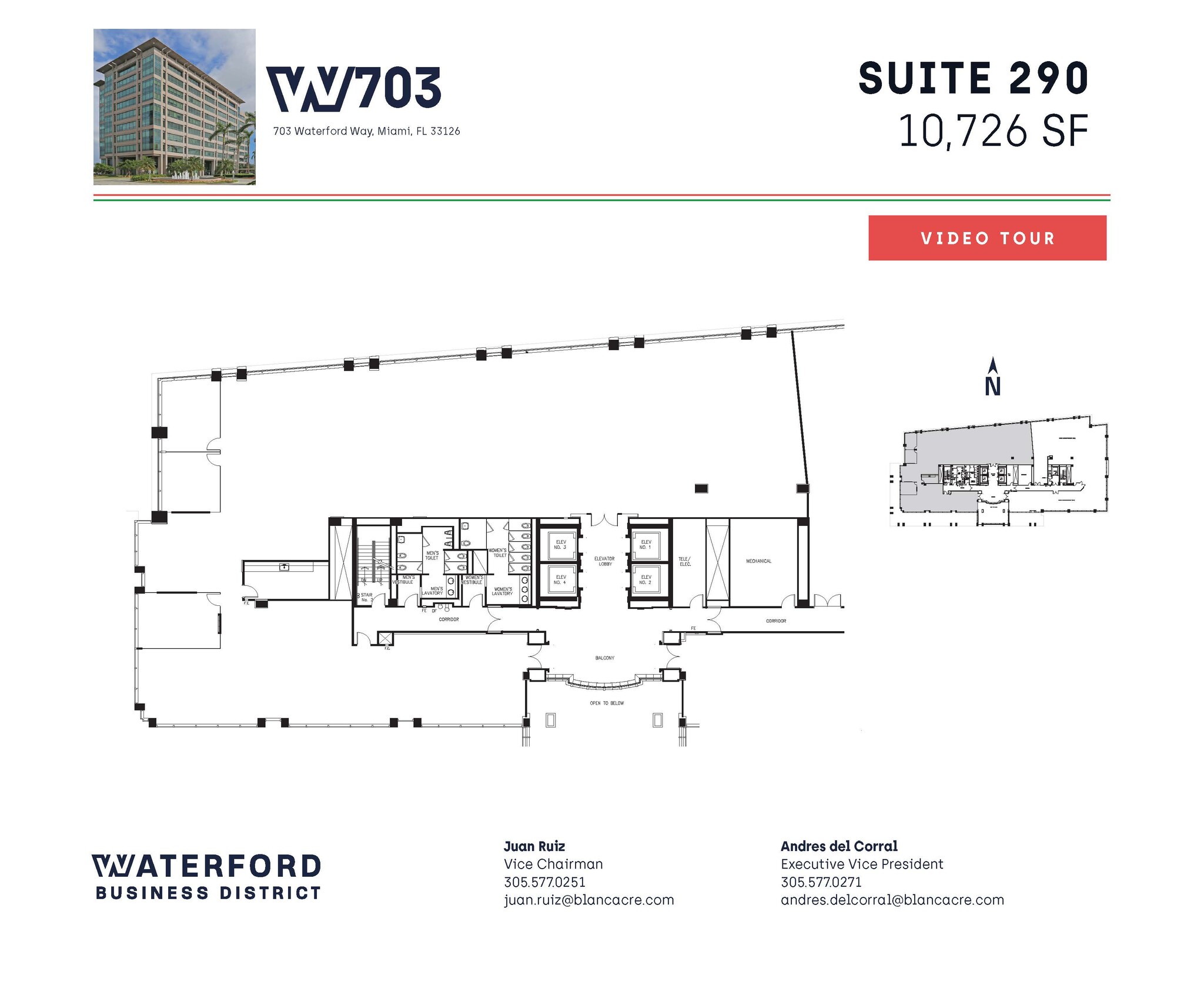 5200 Waterford District Dr, Miami, FL for lease Floor Plan- Image 1 of 1