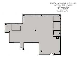 12470 Telecom Dr, Tampa, FL for lease Floor Plan- Image 1 of 9