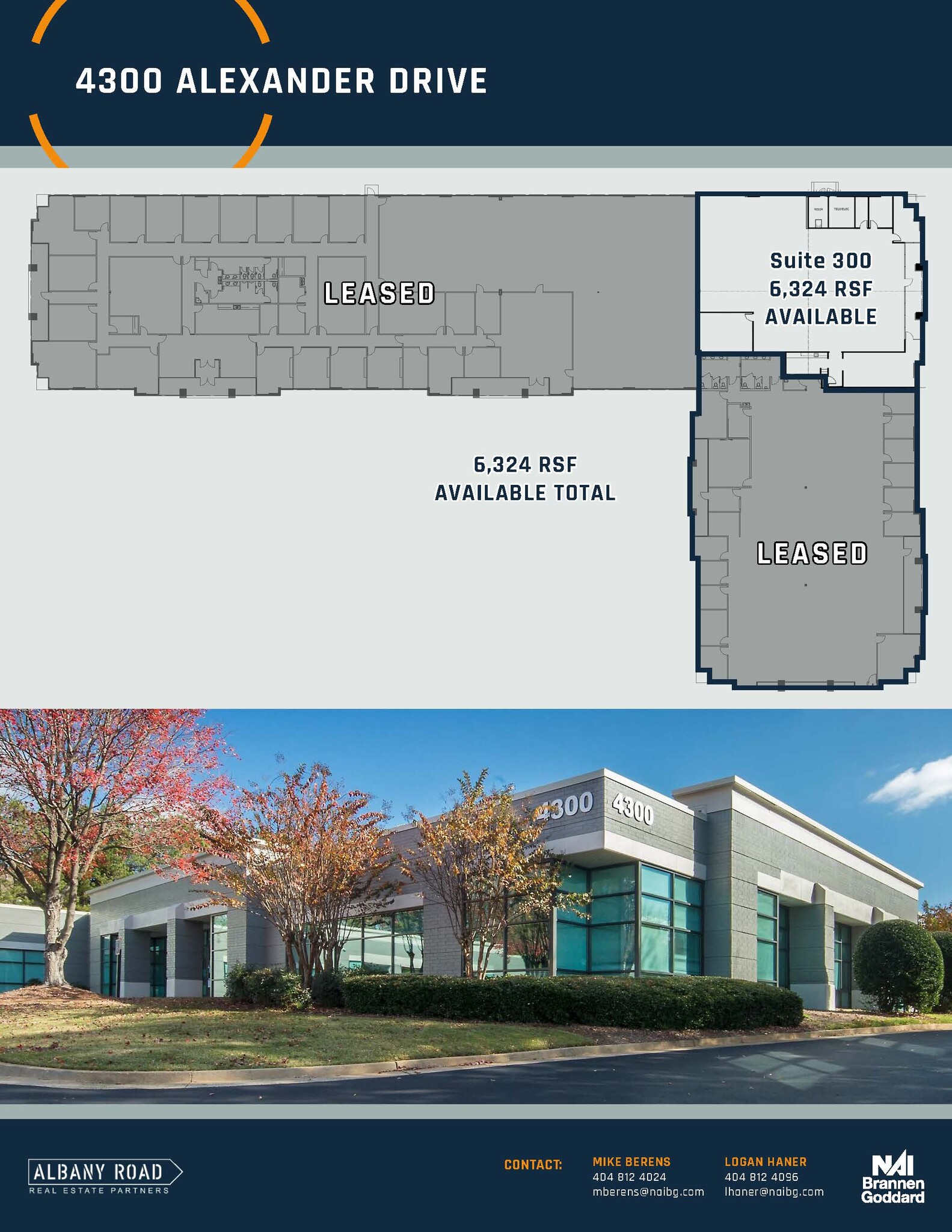 4300 Alexander Dr, Alpharetta, GA for lease Floor Plan- Image 1 of 1