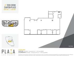 2010 Crow Canyon Pl, San Ramon, CA for lease Floor Plan- Image 1 of 1