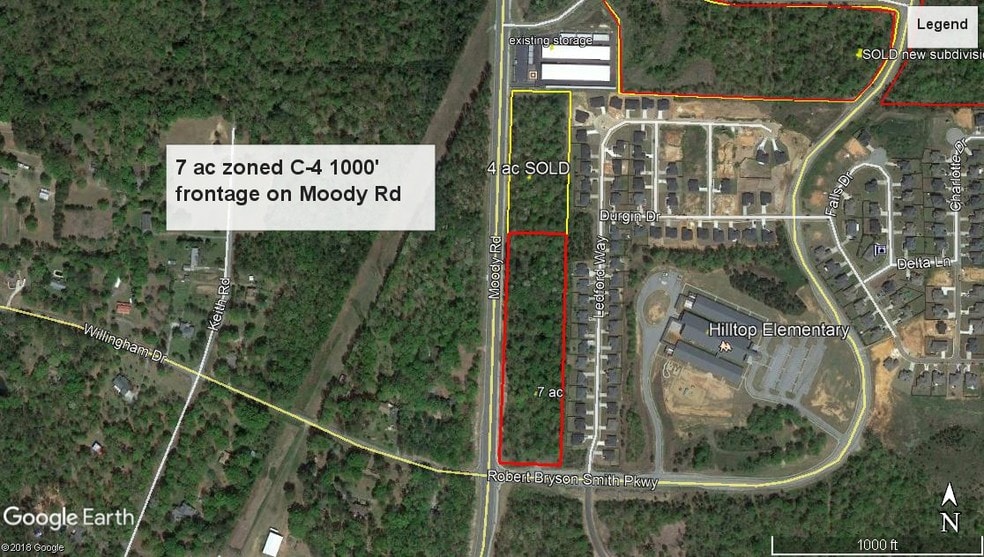 Moody Rd & Robert Bryson Pky, Warner Robins, GA for sale - Other - Image 1 of 2