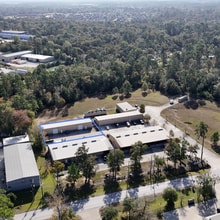 2014 Airport Rd, Conroe, TX - AERIAL map view