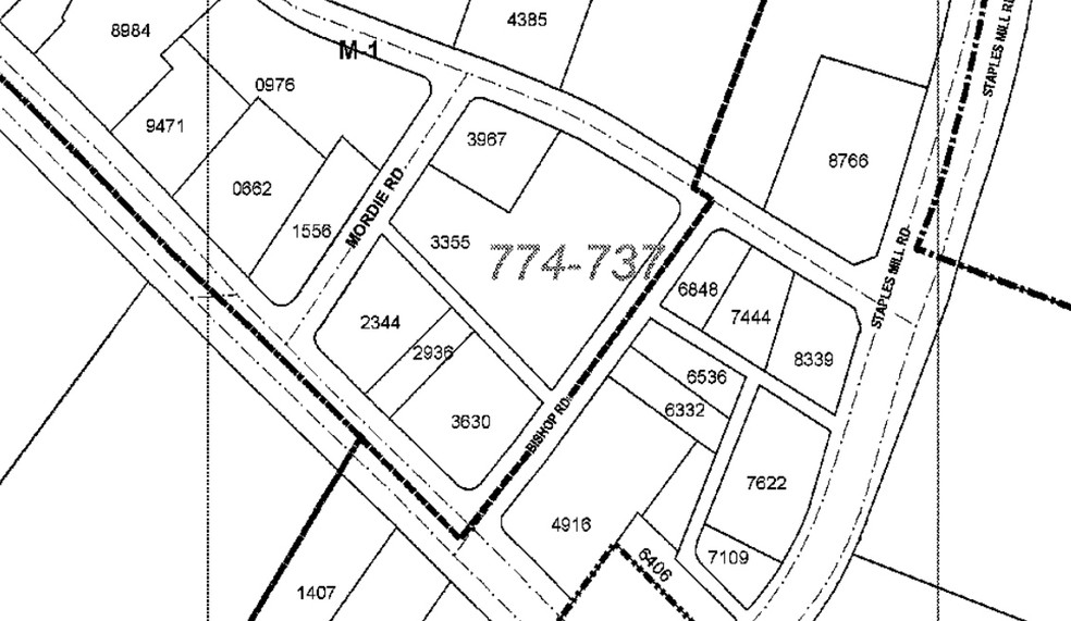 4912 W Broad St, Richmond, VA for lease - Plat Map - Image 2 of 12