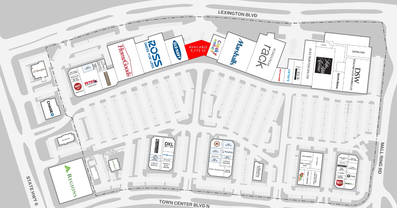 2513-2745 Town Center Blvd, Sugar Land, TX for lease Site Plan- Image 1 of 1