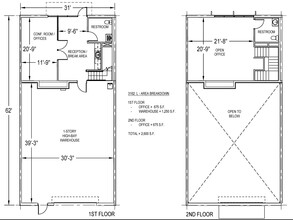 10400 Frisco St, Frisco, TX for lease Typical Floor Plan- Image 1 of 1