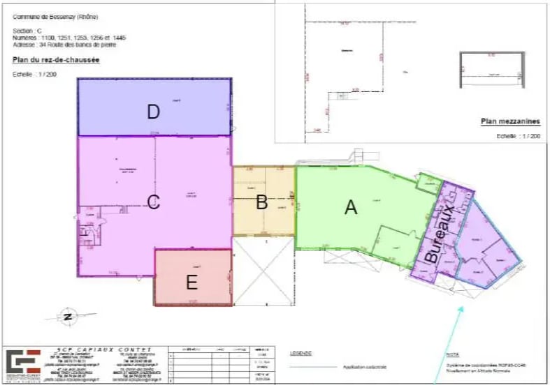 Bessenay, RHO 69690 - Unit E -  - Floor Plan - Image 1 of 1