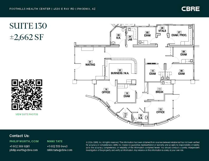 4530 E Ray Rd, Phoenix, AZ for lease Floor Plan- Image 1 of 1