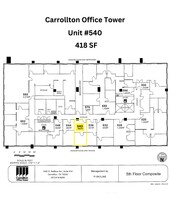 1925 E Belt Line Rd, Carrollton, TX for lease Site Plan- Image 2 of 2