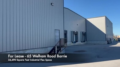 65 Welham Rd, Barrie, ON for lease - Commercial Listing Video 