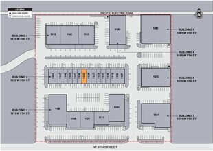 1101-1149 W 9th St, Upland, CA for lease Site Plan- Image 1 of 1