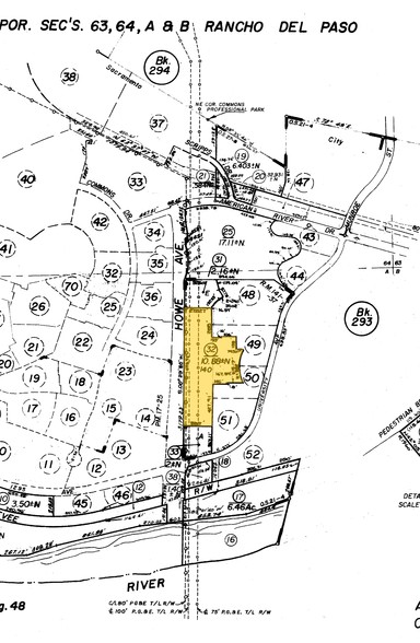 100 Howe Ave, Sacramento, CA for lease - Plat Map - Image 2 of 13