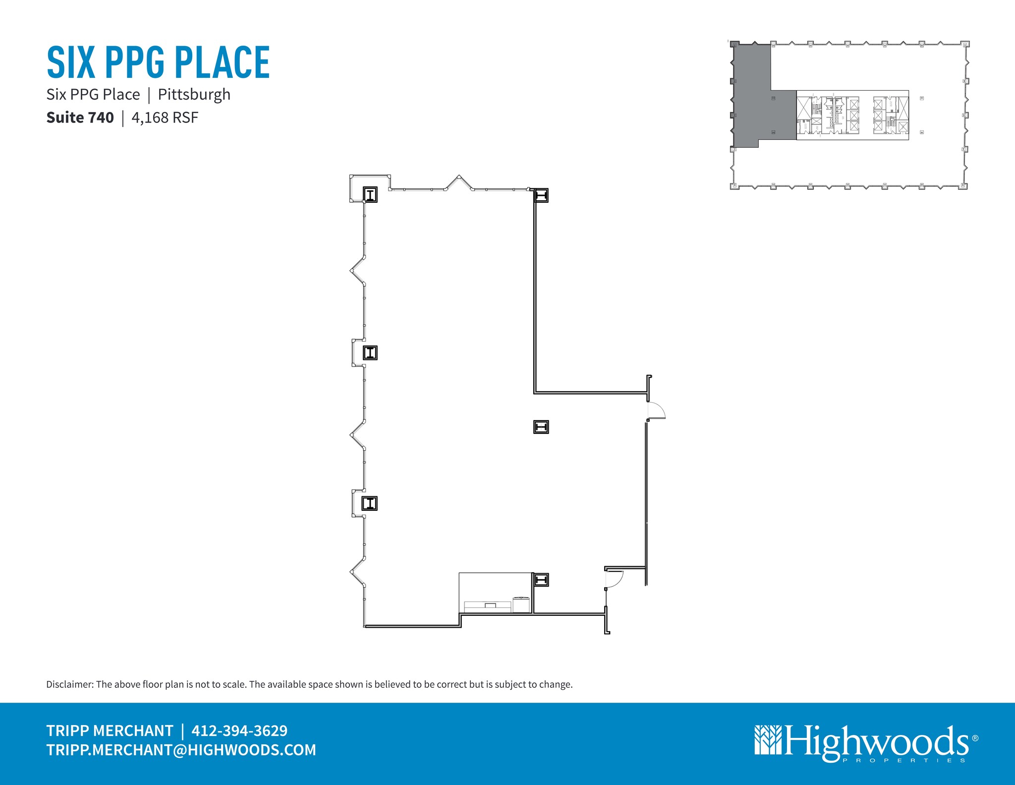 1 PPG Pl, Pittsburgh, PA for lease Site Plan- Image 1 of 1